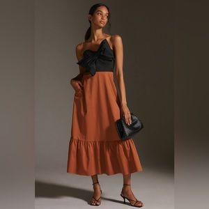 Bow-Tie Maxi Dress from Anthropologie